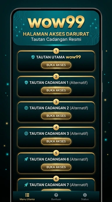 Tampilan link alternatif wow99